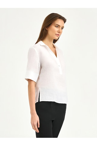 Karaca Kadın Regular Fıt Gömlek-beyaz 12.25s.04.017 Beyaz