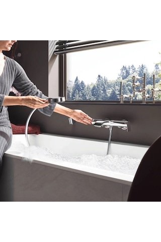 Hansgrohe Vivenis Aplike Banyo Bataryası Krom