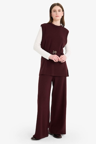 Defacto Relax Fit Pantolon V0088az25wnbr115 Bordo