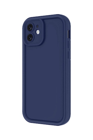 Apple Uyumlu iPhone 11 Kılıf Viera Seri Silikon Kapak Lacivert