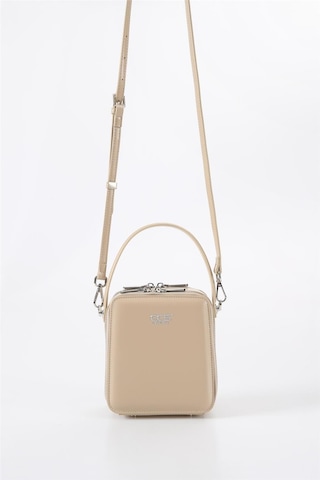 Ççs 17561 Kadın Omuz Askılı El Çantası-bej Bej