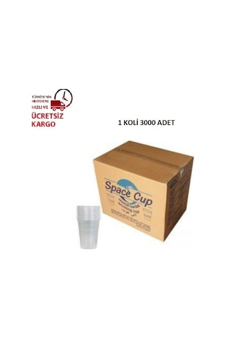 Plastik Pet Bardak 180 Cc 3000 Adet Ahşap Karıştırıcı