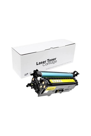 Hp 646A-Cf032A 12500 Sayfa Sarı Uyumlu Toner-Cc421A-Cm4540Fskm