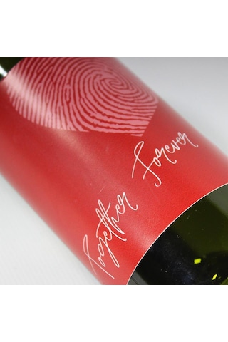 Sevgililer Günü Konseptli Sosluk Siyah 500 Ml Akıtıcılı Together Forever Koyu Yeşil