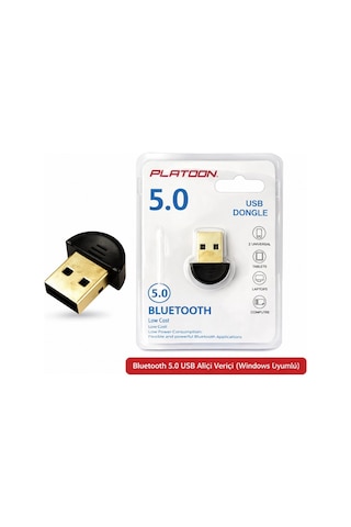 Platoon Pl-9337 Bluetooth 5.0 Usb Alıcı Verici Windows Uyumlu