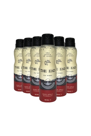 The End Kadın Deodorant 6 x 150 ML