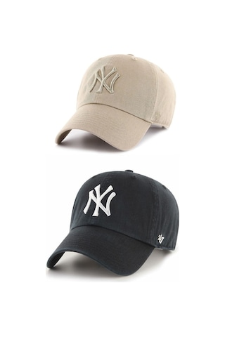 Gyes Spor Ny Şapka Unisex 2'li Takım Arkası Cırtlı Ayarlanabilir Acik Bej Siyah Açık Bej Gyes Spor Ny Şapka Unisex 2'li Takım Arkası Cırtlı Ayarlanabilir Acik Bej Siyah Açık Bej