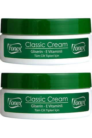 Fonex Klasik Nemlendirici Krem 175 ml 2 Adet