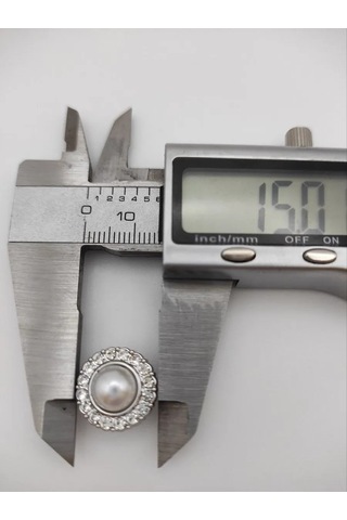 Modiste İnci Düğmeler, 10 Adet, Çapı 15 Mm 308540898