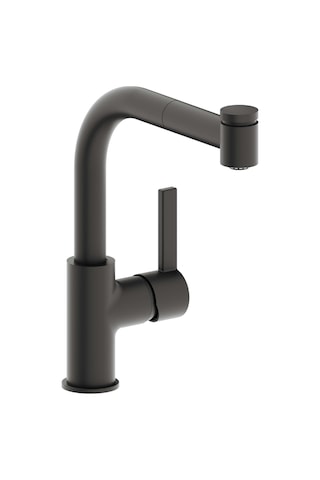 Adell Kelvin T Spiralli Mutfak Bataryası Mat Siyah