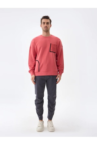 Isaora Performance Cotton Sweat Erkek Powder Red Sweat Isr8113 Kırmızı