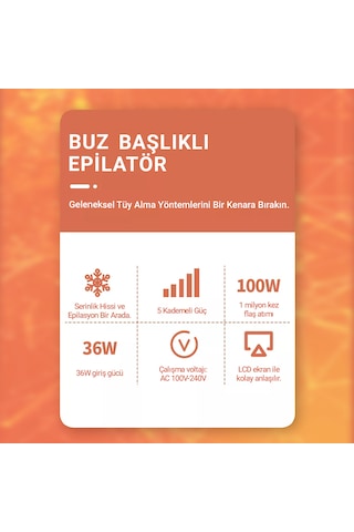 Veryfit PB1 5 Kademeli Buz Lazer Özellikli 999.900 Atımlı IPL Lazer Epilasyon Cihazı