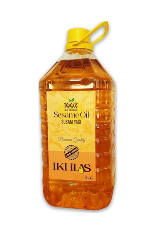 Ikhlas Soğuk Sıkım Susam Yağı 5 L