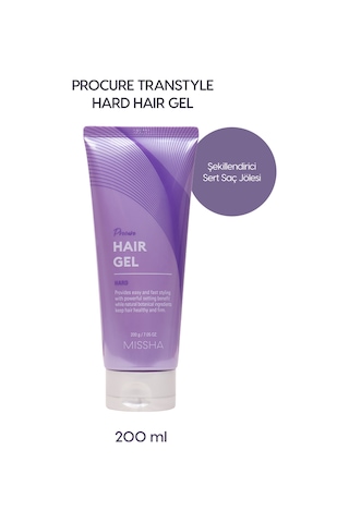 Missha Bakım Etkili Güçlü Tutuşlu Şekillendirici Sert Saç Jölesi Procure Transtyle Hard Hair Gel