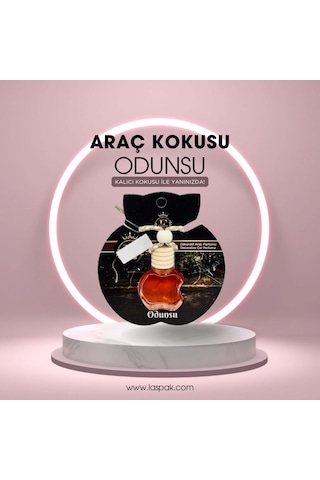 Laspak Odunsu Rahatlatıcı Ferah Uzun Kalıcı Araç Kokusu 8 Ml Odunsu Aromalı