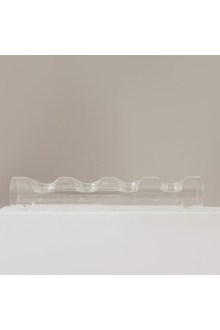 Primrose 4'lü Cam Mumluk 36x6 Cm Transparan