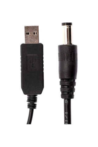 Usb To Dc Adaptör Çevirici, 100 Cm, Çevirici Kablo, 3.0 1.5 Dc Uç