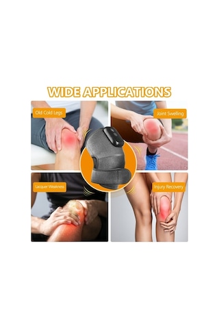 Willowhaven Diz Masaj Aleti, 3 Sıcaklık Ayarı, Gri, Tekli Paket Gri