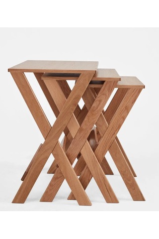 Cross 3'lü Zigon Sehpa