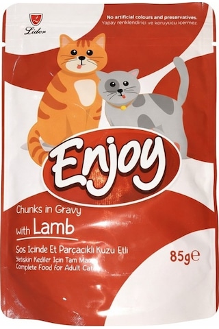 Enjoy Pouch Kuzulu Kedi Konservesi 85 Gr Enjoy Pouch Kuzulu Kedi Konservesi 85 Gr