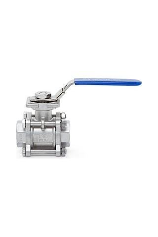 Unox Üç Parçalı Tepe Flanşlı Paslanmaz Küresel Vana