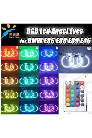 Bmw E46 Multıcolor Angel Halka 16 Renk Uzaktan Kumandalı N11.258