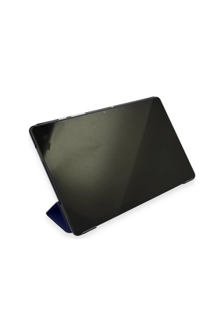 Samsung Galaxy UyumluT220 Tab A7 Lite 8.7 Kılıf Tablet Smart Kılıf - Lacivert Arka Kapak