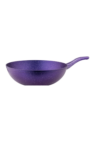 30 Cm Granit Wok Tava - Violet Violet