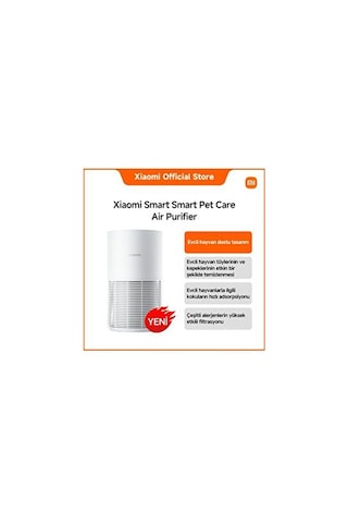 Xiaomi Smart Pet Care Air Purifier Evcil Hayvan Hava Temizleyici Beyaz