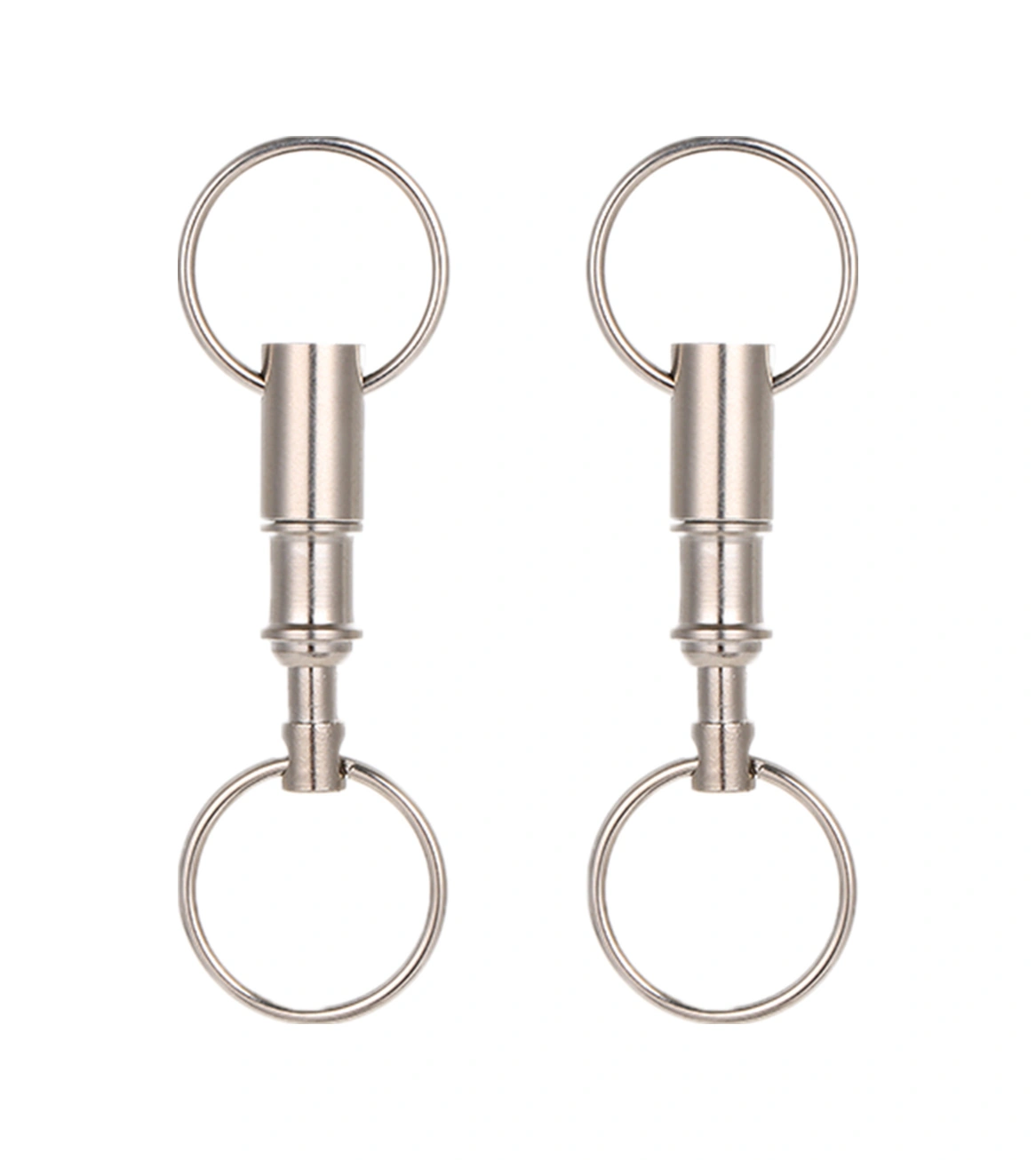 Youtek 2 Adet Metal Anahtar Zinciri, Paslanmaz Ve Dayanıklı, Çift Yönlü Ayrılabilir Tasarım, Anahtar Organizasyonu İçin Pratik Aksesuar Diğer