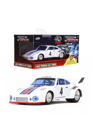 Transformers Jazz Porsche 935 Turbo Die Cast Metal Araba 1:32