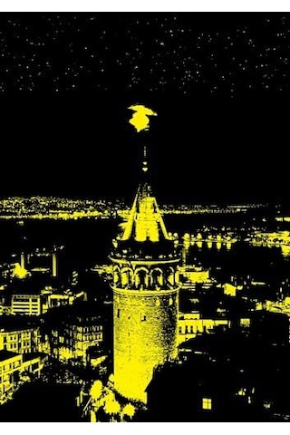 Galata Kulesi 1000 Parça Neon Puzzle