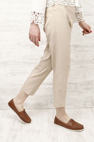 Gönderi R Taba Antik Bağcıklı Hakiki Deri Comfort Ayakkabı taba