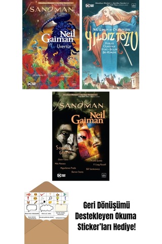 Sandman: Uvertür + Yıldız Tozu Resimli Edisyon + Sandman 11 Sonsuz Geceler