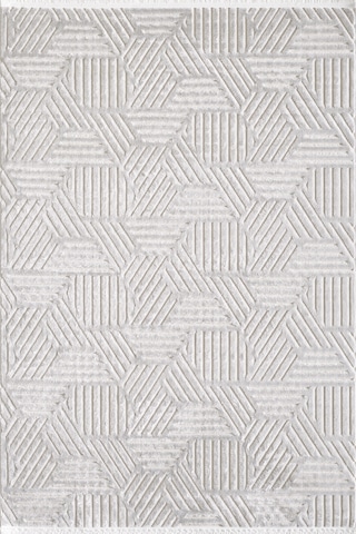 Mariesse Home Vista Koleksiyonu Modern Dokuma Halı Salon Oturma Odası Koridor Halısı Gri
