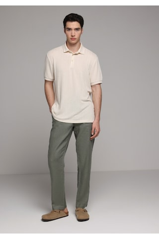 Colin's Colins Regular Fit Polo Yaka Düz Erkek Bej Kısa Kol Tişört Cl1080246 Q1.v1 Beı