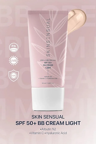 Skin Sensual Bb Krem Light 50 Spf Uva/uvb Pa++++ Leke Oluşu