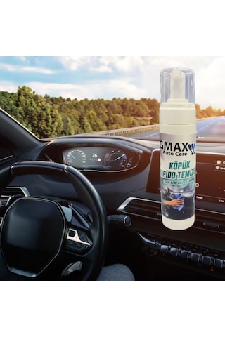 Köpük Torpido Temizleme Köpüğü 200ml Plastik Vinil İç Trim Yüzeylerde Etkili Temizlik Gmax Gold Serisi Glz02005089