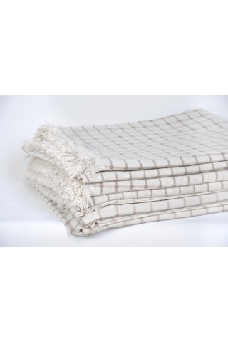 Kartex Home Küçük Kare Koltuk Örtüsü Takımı Buldan Işi 4 Parça Ma