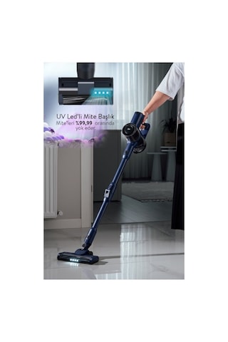 Sinbo BLDC SVC-8620 Motorlu Dikey Kablosuz Şarjlı Led Aydınlatmalı Süpürge