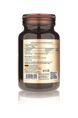 Validus Resveratrol 1000 Mg 60 Capsules