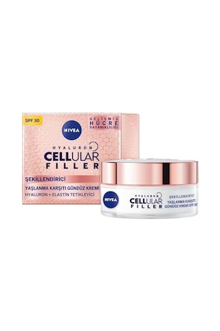 Nivea Hyaluron Cellular Fıller + Şekillendirici Gündüz Kremi 50 Ml SPF 30