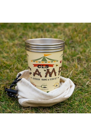 Suntek 4x Paslanmaz Çelik Bardak, Su Tumbler İstiflenebilir Çok Renkli