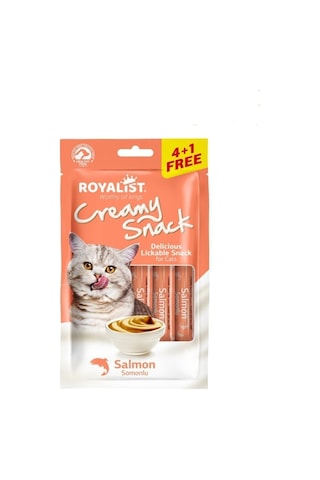 Royalist Creamy Snack 75 Gr Kedi Ödül Maması 5'li Set