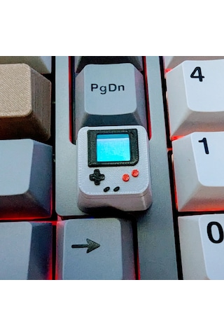 Retro Game Konsolu Keycap 2'li Set Mekanik Klavye Uyumlu Oy
