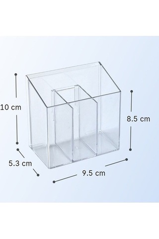 Tongxida Bosphorusboutique Şeffaf Kutu Monte Kutusu Kozmetik Gc Düzenleyiciler Duvara Montajlı 3 Bölme, Bölmeli 3 Zc Diğer