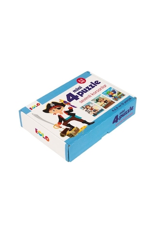 Eolo Sevimli Korsanlar 4 Mini Puzzle