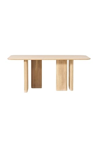 Nomada Ahşap Yemek Masası 95x180 Naturel