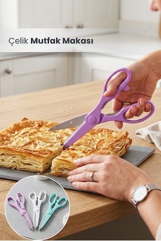 Paslanmaz Çelik Mutfak Makası