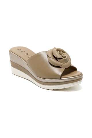 Terlik Kadın Diğer 84147-e5 Repo Beige Bej